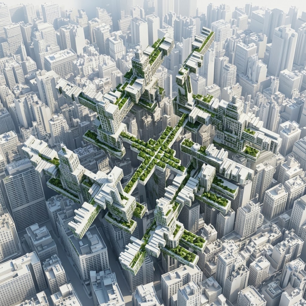 AERIAL RENDER / SECOND CITY