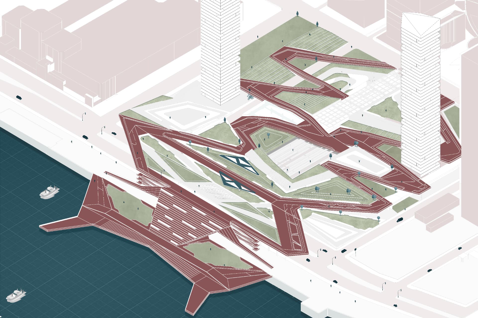 AERIAL AXONOMETRIC
