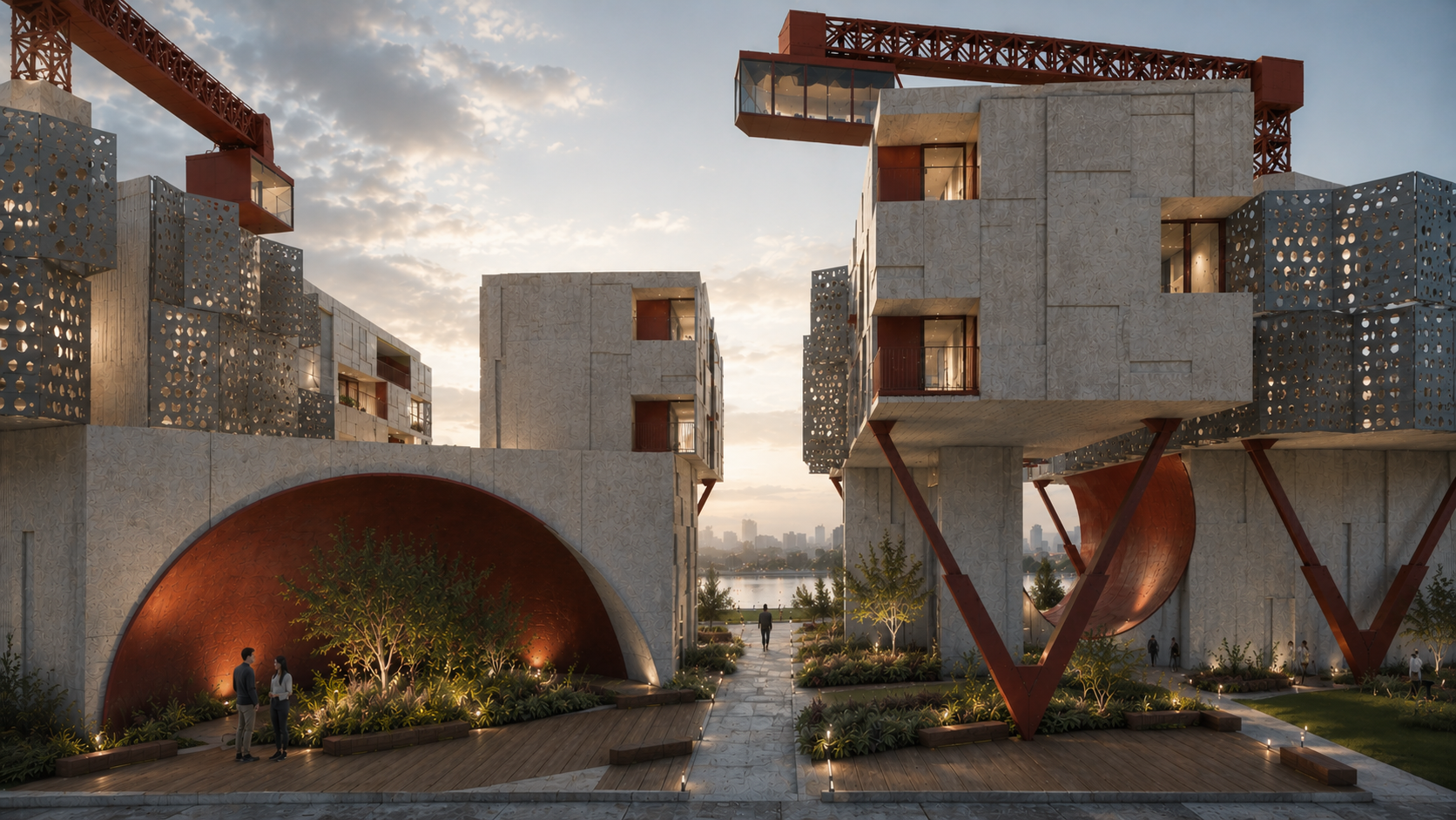 COURTYARD / ARCHED THRESHOLD