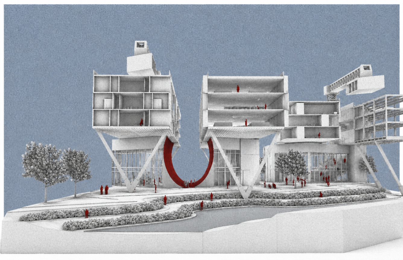 EXTERIOR / SECTION RENDER